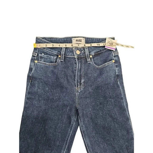 Nwot Paige Cindy High Rise Straight Ankle Jeans Sz 25 - Picture 6 of 10